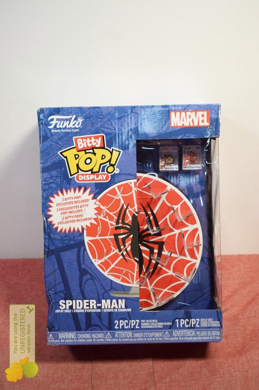 Funko Bitty POP!: Display Spider-Man Web
